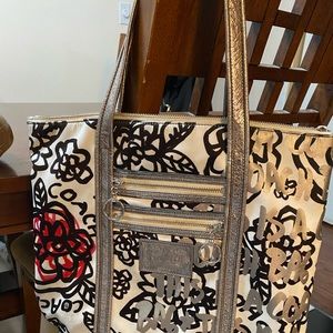 COPY - Coach poppy tote